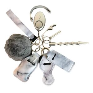 Llavero de defensa personal colores